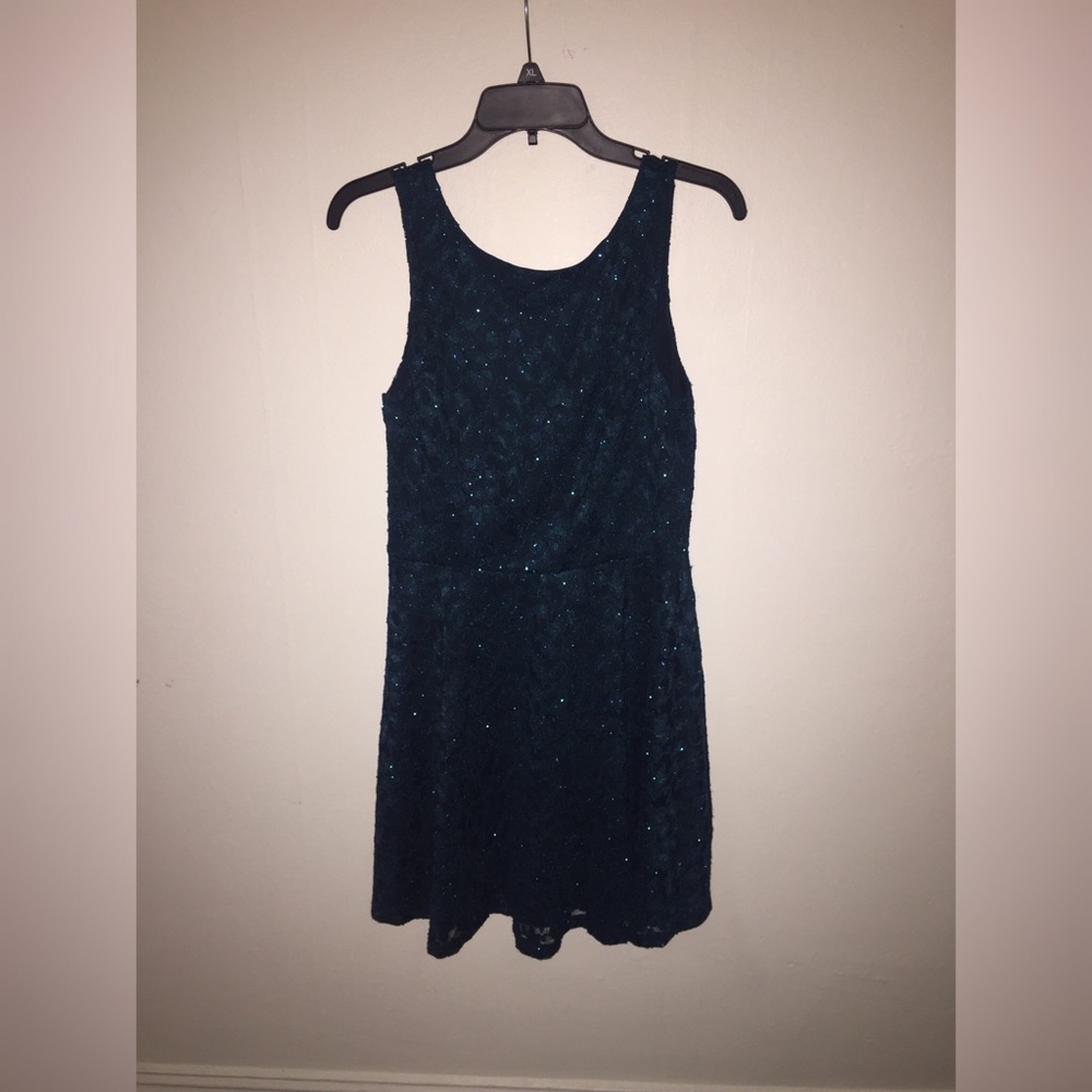 Turquoise Evening Dress